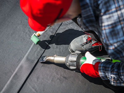 Professional gutter installation and repair services by Anthracite Roofing Systems
